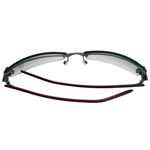 GUCCI VINTAGE 1798 Gray Gradient GG Pattern Sunglasses - Picture 6 of 10